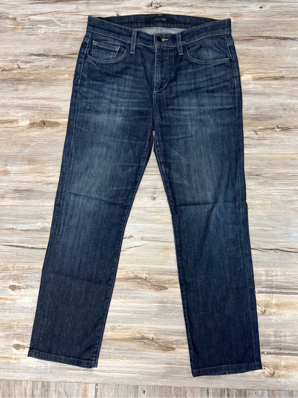 Joe’s Brixton Jeans Men’s 30 Slim Straight Dark Wash Blue Denim Stretch Mid Rise